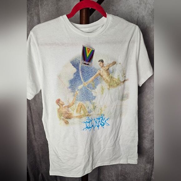 Unisex LIL NAS X Pride Tee Large - Picture 1 of 3